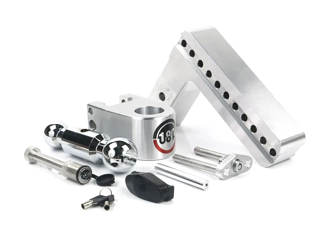 CTB8-2.5-KA – WEIGH SAFE Trailer Hitch Ball Mount, Fits 2-1/2 Inch Receiver 18500 Gross Trailer Weight Turnover Adjus...